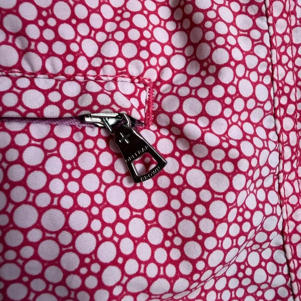 Orlebar Brown Bulldog Swim Shorts Size 30 Pink White Luxury Swim Trunks